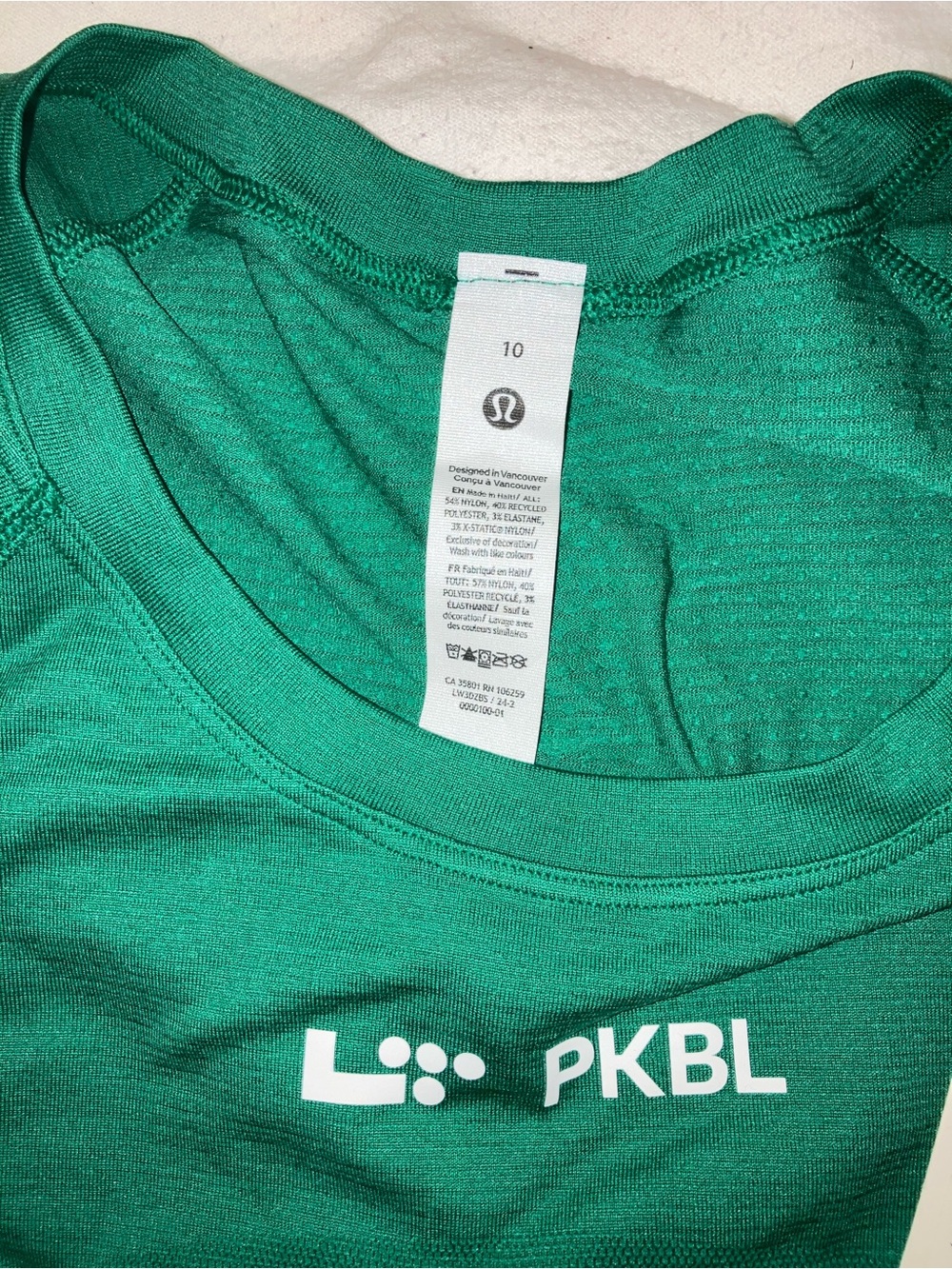 Lululemon NEW Swiftly Tech Lt Pickleball short sleeve shirt tee t-shirt 10 green - Picture 5 of 9